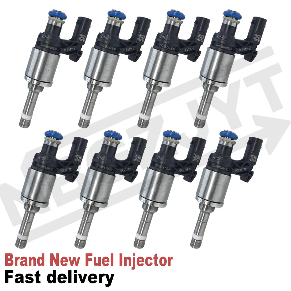 8/6Pcs 0261500716 04E906036AR New Fuel Injector Injection Nozzle For Audi A1/3 Q5 TT VW Golf Skoda Seat Car Accessories